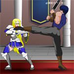 Blonde with Sword / Блондинка с Мечом (Хентай Онлайн Файтинг)