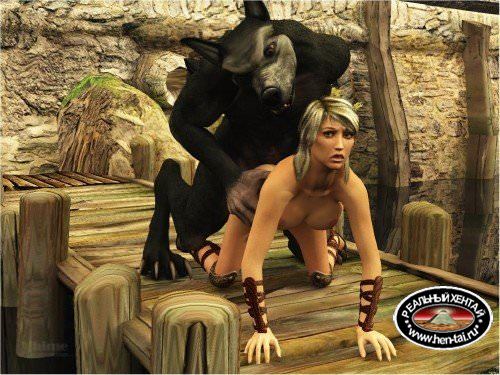 Werewolf Shags Warrior Woman