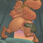 Hazelnut's Butt-Rut