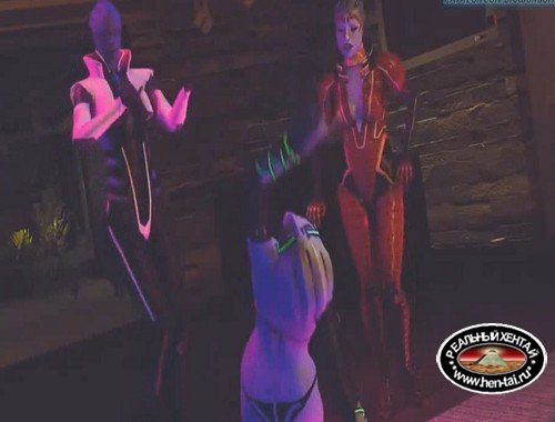 Asari home invasion (Mass Effect)