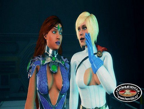 Power girl and Starfire Share