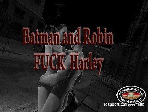 Harley Quinn Robin and the Joker 3 some - double penetration juicy pussy