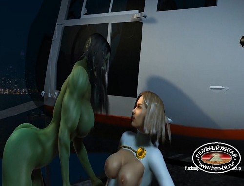 She Hulk and Power Girl She Hulk and Power Girl