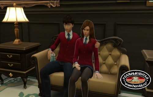 Hermione Granger lookalike from Harry Potter masturbates and gets creampie